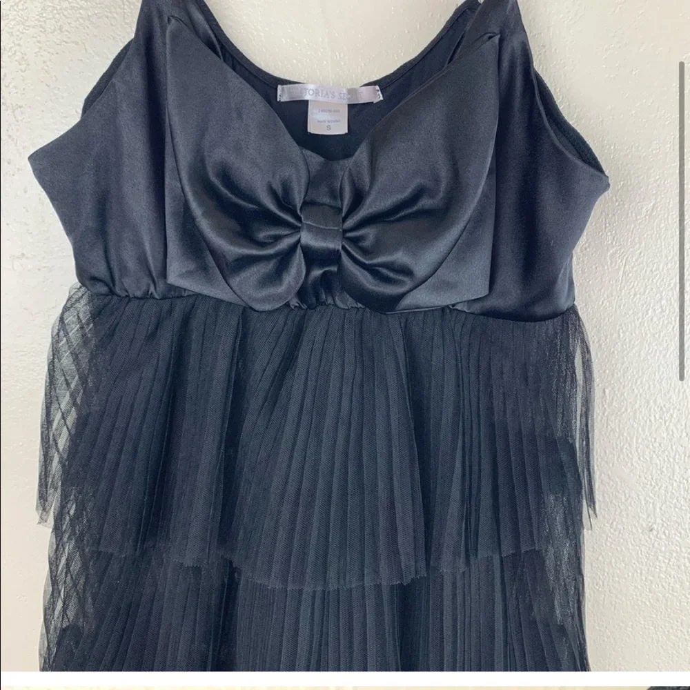 Victoria’s Secret babydoll bow and tulle in black - Picture 3 of 3